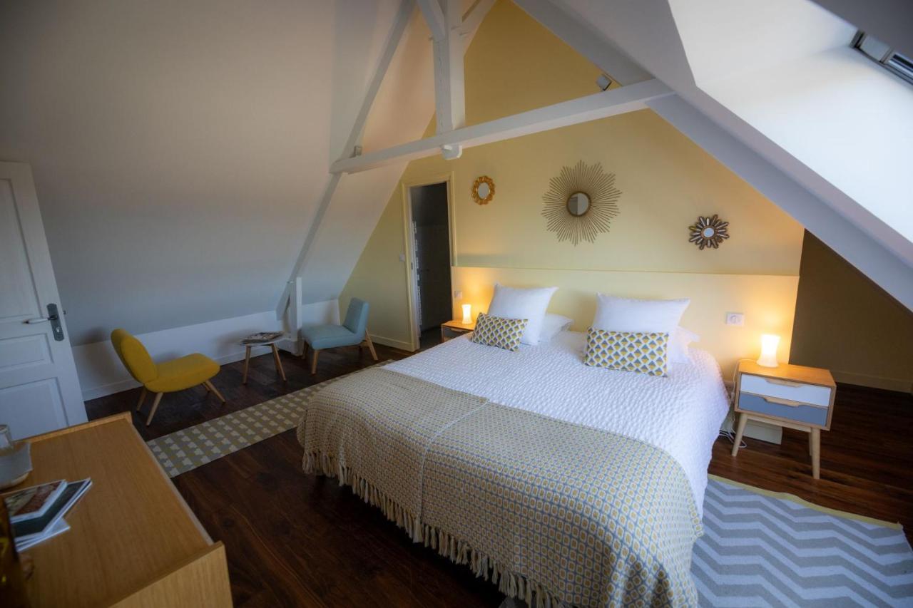 Au Manoir Des Loges Bed and Breakfast Quettreville-sur-Sienne Exteriör bild